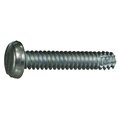 Midwest Fastener Thread Cutting Screw, #6 x 3/4 in, Steel Pan Head Slotted Drive, 36 PK 61503